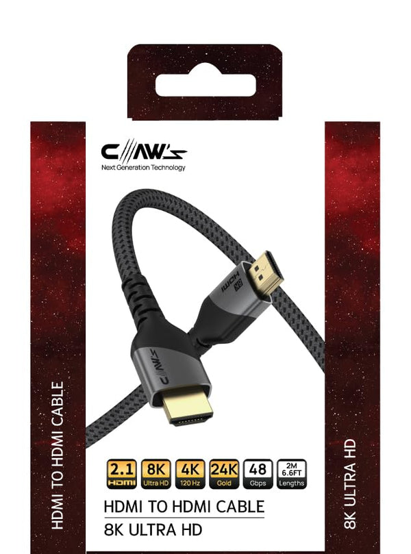 Claw's 8K UHD Premium HDMI Cable